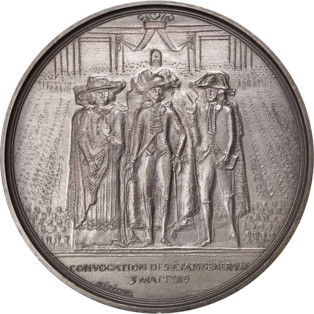 France, Medal, French Fifth Republic, History, 1988, MS(60-62), Bronze