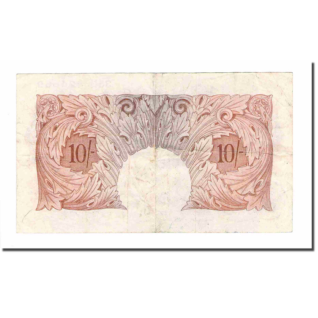 Banknote, Great Britain, 10 Shillings, Undated (1955), KM:368a, EF(40-45)