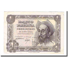 Banknote, Spain, 1 Peseta, 1951, 1951-11-19, KM:139a, AU(55-58)