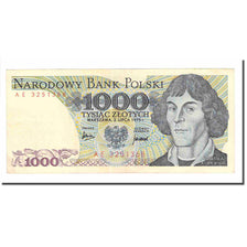 Billet, Pologne, 1000 Zlotych, 1975-1988, 1975-07-02, KM:146a, TTB