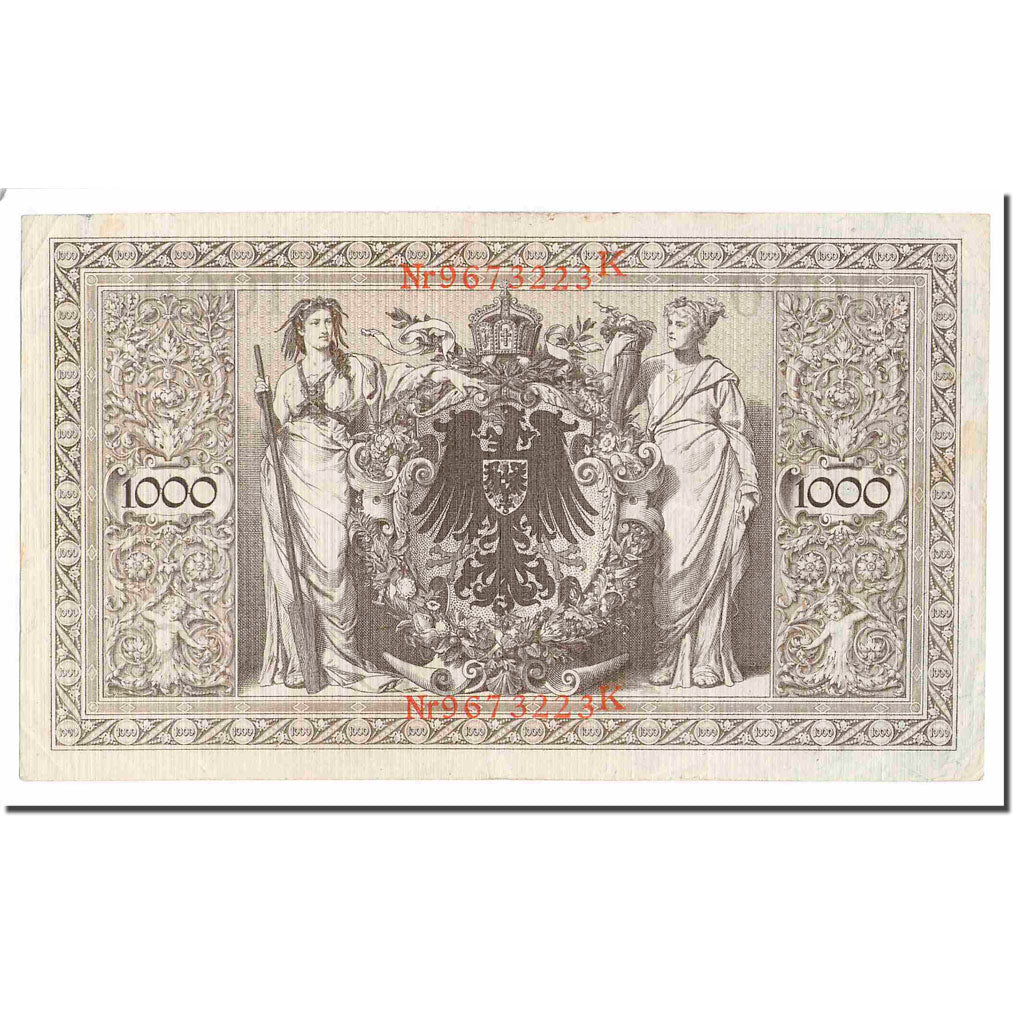 Banknote, Germany, 1000 Mark, 1910, 1910-04-21, KM:44b, EF(40-45)