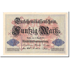Banknote, Germany, 50 Mark, 1914, 1914-08-05, KM:49a, EF(40-45)