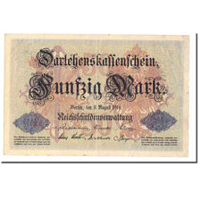 Banknote, Germany, 50 Mark, 1914, 1914-08-05, KM:49a, EF(40-45)