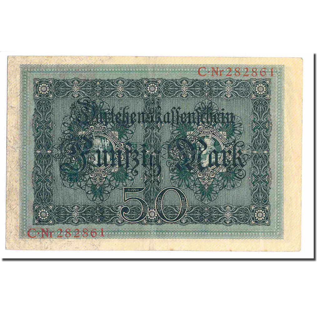 Banknote, Germany, 50 Mark, 1914, 1914-08-05, KM:49a, EF(40-45)