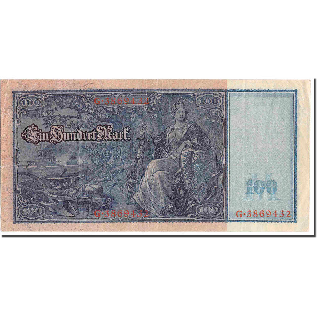 Banknote, Germany, 100 Mark, 1910, 1910-04-21, KM:43, EF(40-45)