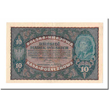 Banconote, Polonia, 10 Marek, 1919, 1919-08-23, KM:25, BB
