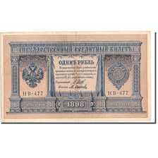 Billet, Russie, 1 Ruble, 1898, KM:15, TTB