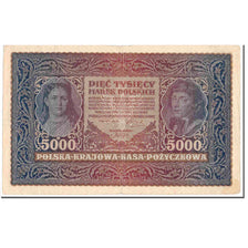 Banconote, Polonia, 5000 Marek, 1920, 1920-02-07, KM:31, BB