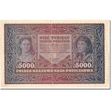 Billete, 5000 Marek, 1920, Polonia, 1920-02-07, KM:31, MBC