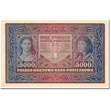 Banknote, Poland, 5000 Marek, 1920, 1920-02-07, KM:31, EF(40-45)