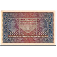 Banknote, Poland, 5000 Marek, 1920, 1920-02-07, KM:31, AU(55-58)