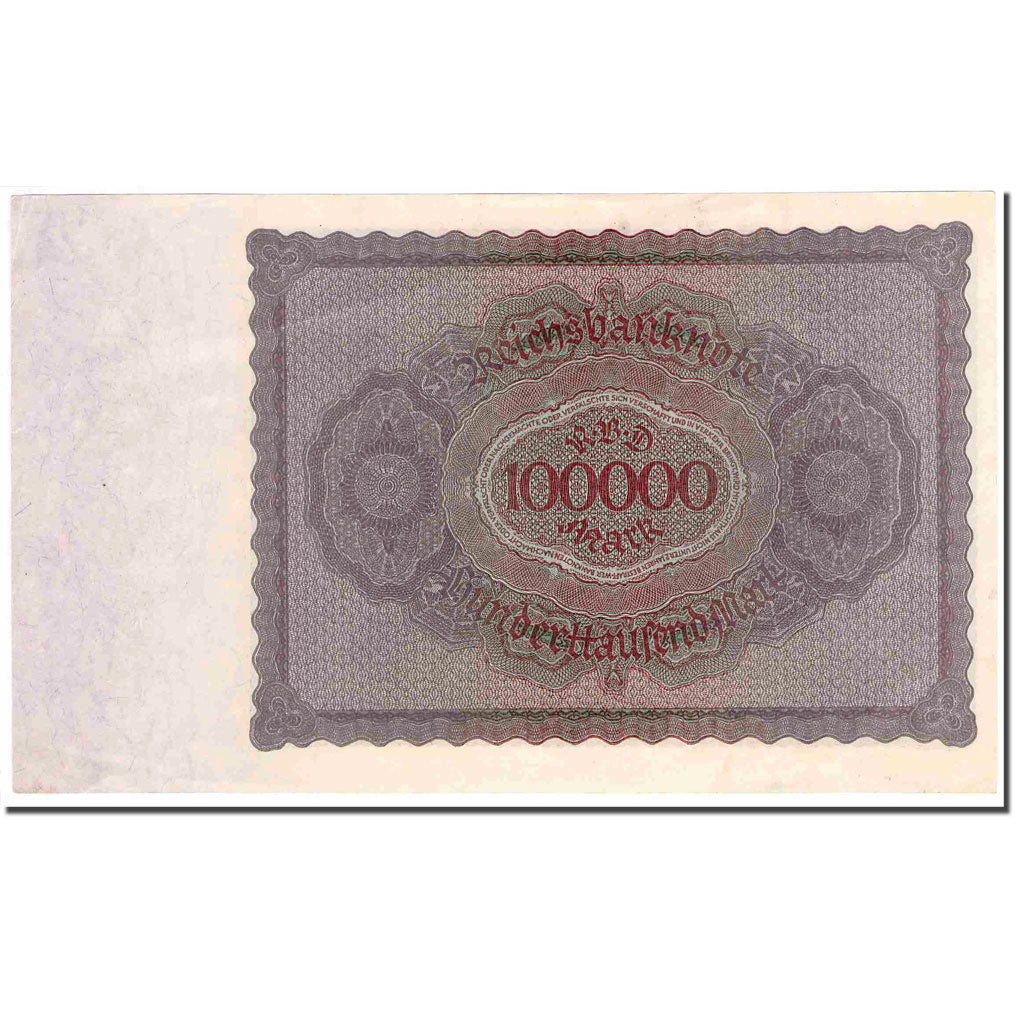 Banknote, Germany, 100,000 Mark, 1923, 1923-02-01, KM:83b, AU(55-58)