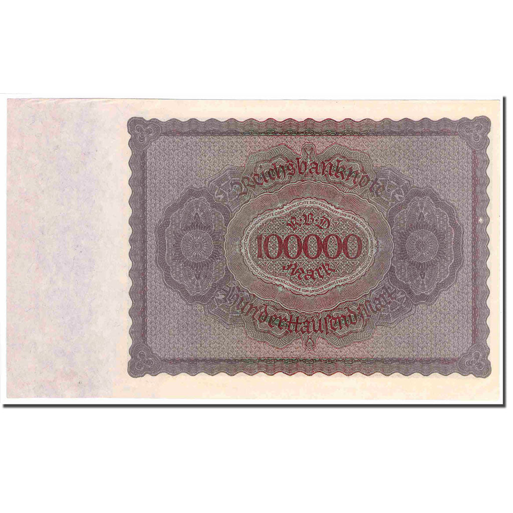 Banknote, Germany, 100,000 Mark, 1923, 1923-02-01, KM:83b, AU(55-58)