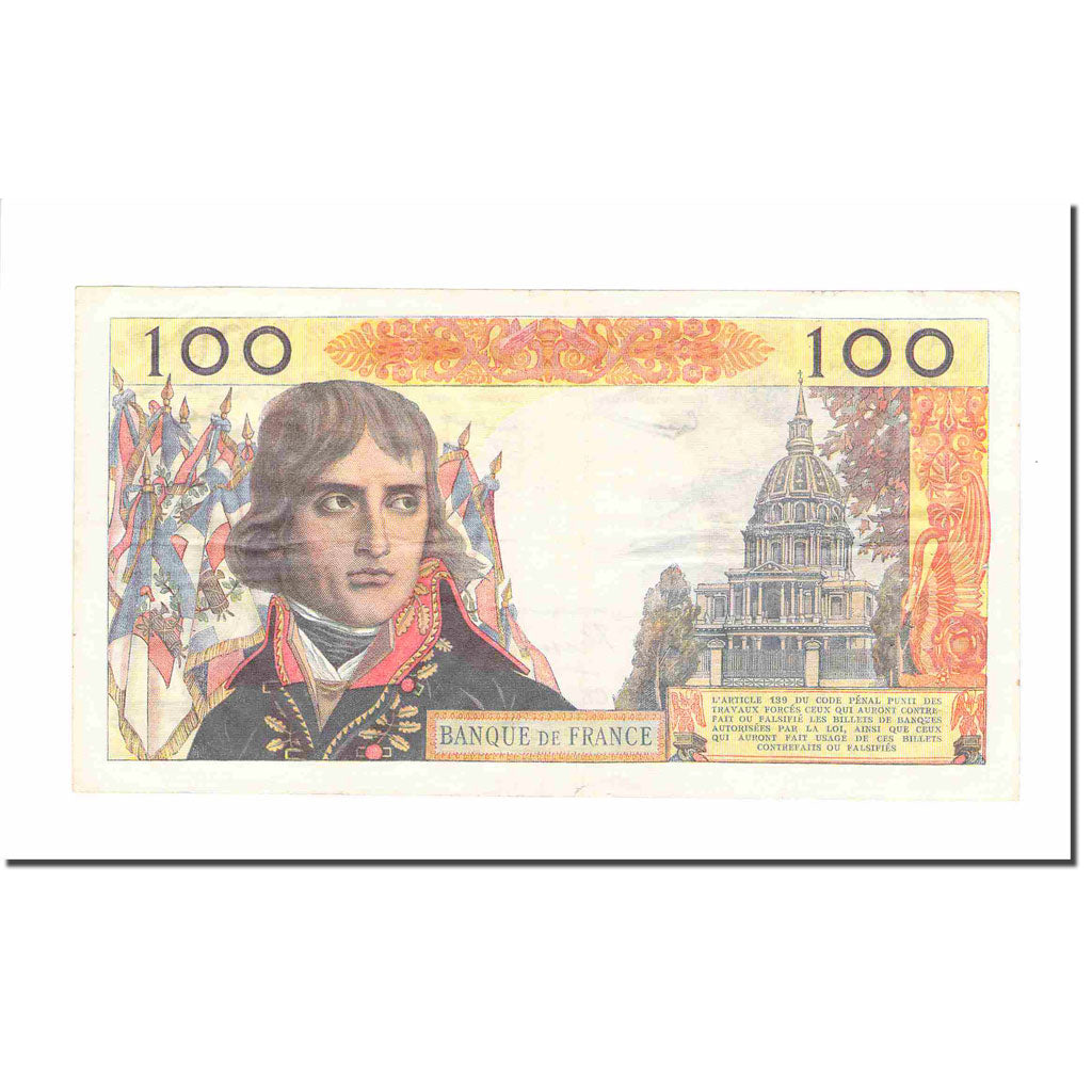 France, 100 Nouveaux Francs, Bonaparte, 1960, 1960-02-04, EF(40-45)