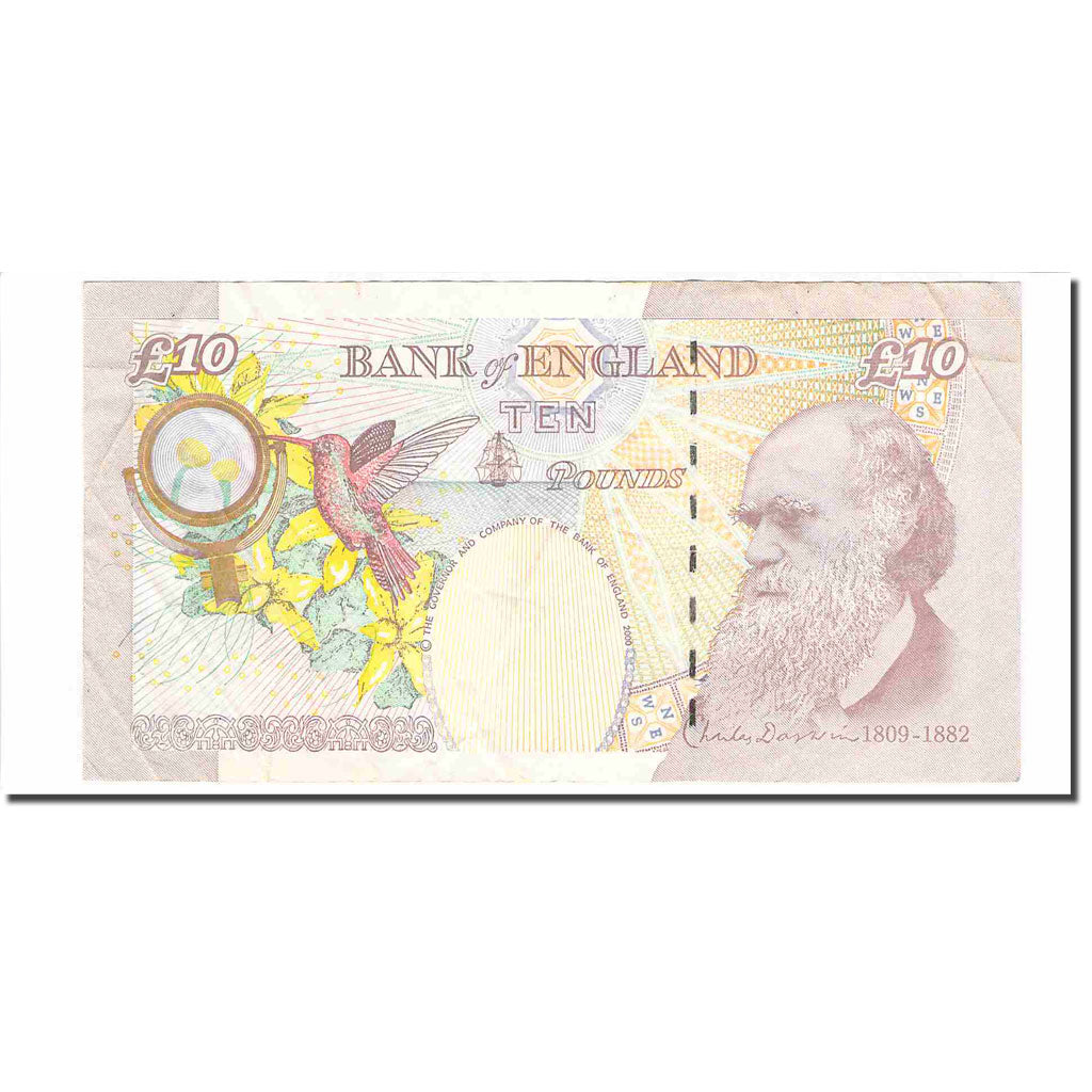 Banconote, Gran Bretagna, 10 Pounds, 2000, KM:389c, BB