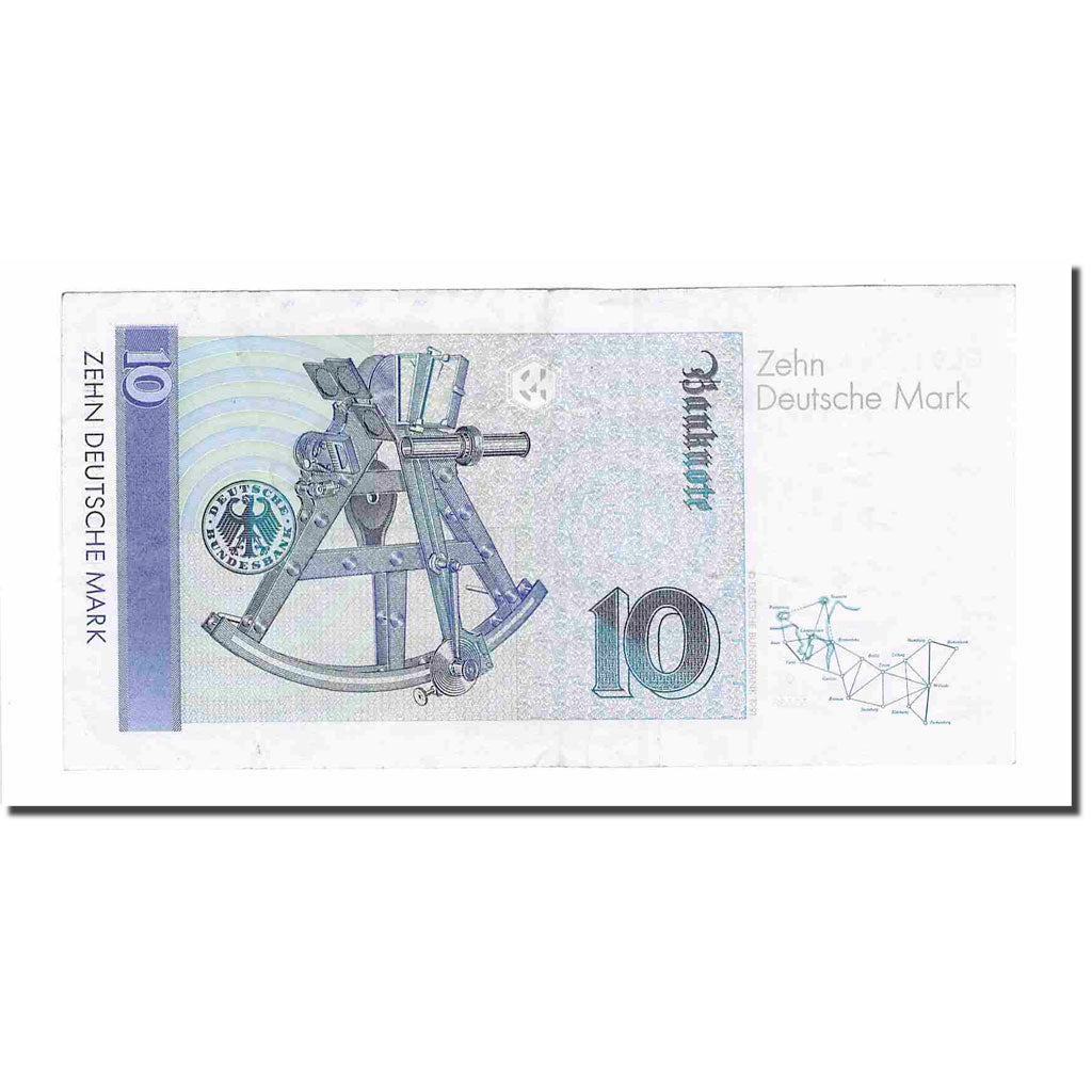 Banknote, GERMANY - FEDERAL REPUBLIC, 10 Deutsche Mark, 1993, 1993-10-01
