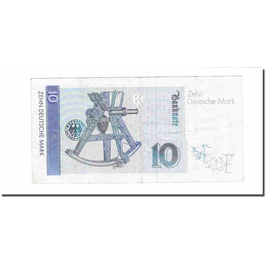 Banknote, GERMANY - FEDERAL REPUBLIC, 10 Deutsche Mark, 1993, 1993-10-01
