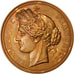FRANCE, Politics, Society, War, French Third Republic, Medal, 1887, MS(60-62),..