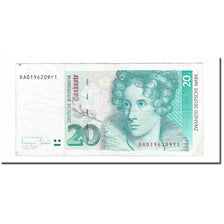 Banknote, GERMANY - FEDERAL REPUBLIC, 20 Deutsche Mark, 1993, 1993-10-01