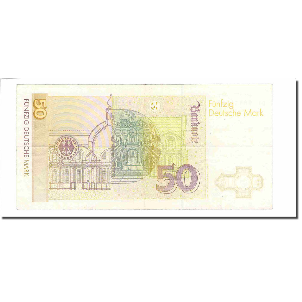Banknote, GERMANY - FEDERAL REPUBLIC, 50 Deutsche Mark, 1996, 1996-01-02, KM:45