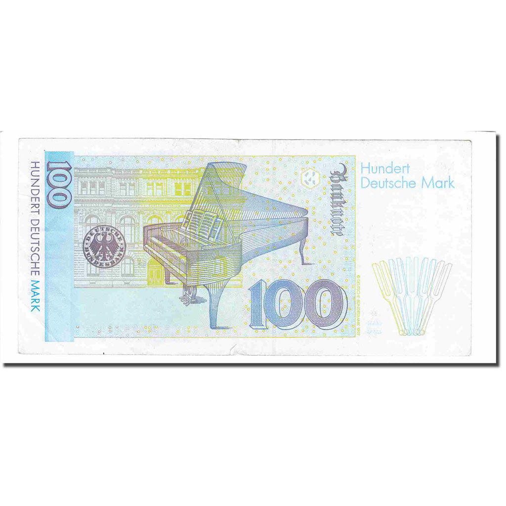 Banknote, GERMANY - FEDERAL REPUBLIC, 100 Deutsche Mark, 1996, 1996-01-02