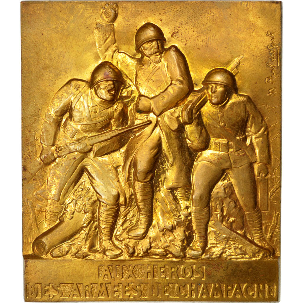 France, Medal, French Third Republic, History, AU(55-58), Bronze