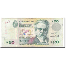 Biljet, Uruguay, 20 Pesos Uruguayos, 2000, KM:83a, TB