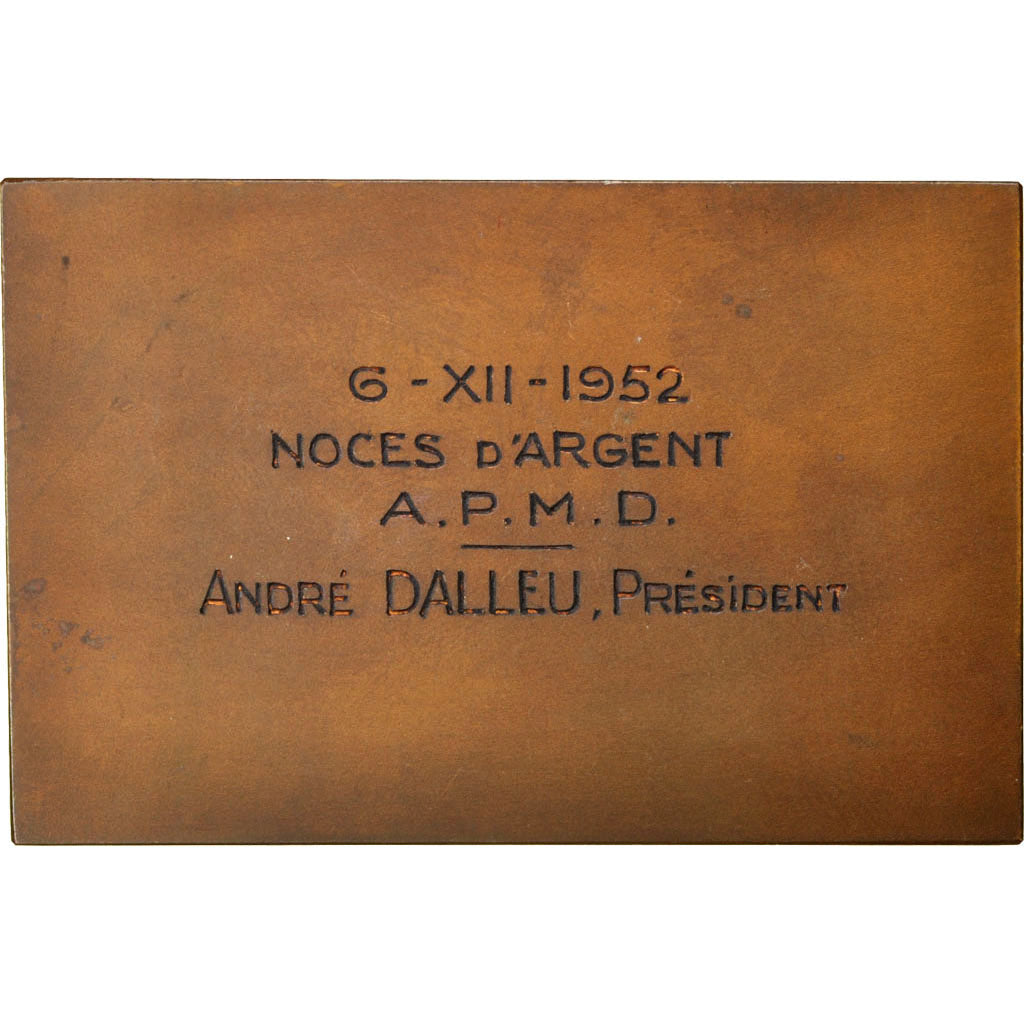 FRANCE, Arts & Culture, French Fourth Republic, Medal, 1952, AU(55-58), Cochet,.