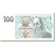 Biljet, Tsjechische Republiek, 100 Korun, 1993, KM:12, SUP