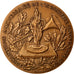Frankrijk, Medal, French Fifth Republic, History, 1978, Delamarre, PR+, Bronze