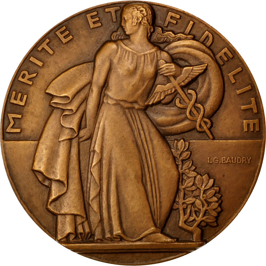 France, Medal, French Fourth Republic, Politics, Society, War, 1955, AU(55-58)