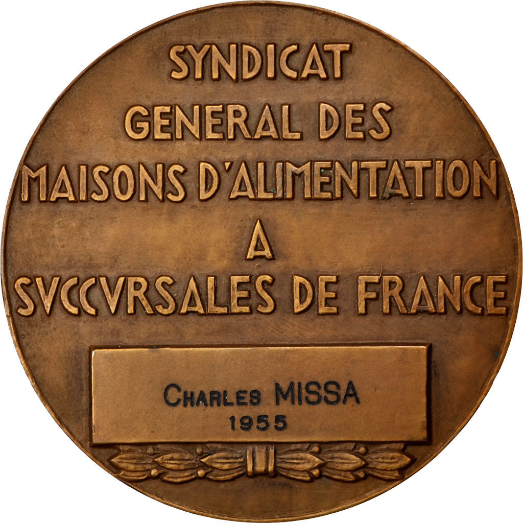 France, Medal, French Fourth Republic, Politics, Society, War, 1955, AU(55-58)