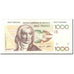 Banknote, Belgium, 1000 Francs, Undated (1980-96), KM:144a, AU(55-58)