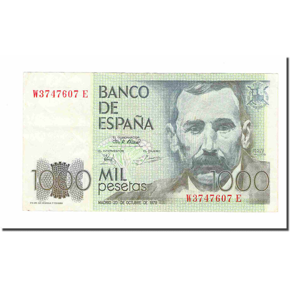 Banknote, Spain, 1000 Pesetas, 1979, 1979-10-23, KM:158, EF(40-45)