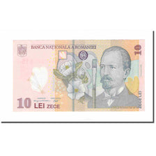 Banknote, Romania, 10 Lei, 2008, KM:119b, AU(55-58)