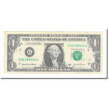 Billete, One Dollar, 2003, Estados Unidos, KM:4671B, BC