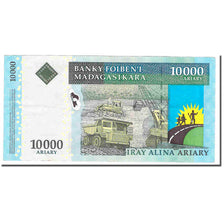 Banknote, Madagascar, 10,000 Ariary, 2003, Undated (2003), KM:92b, EF(40-45)