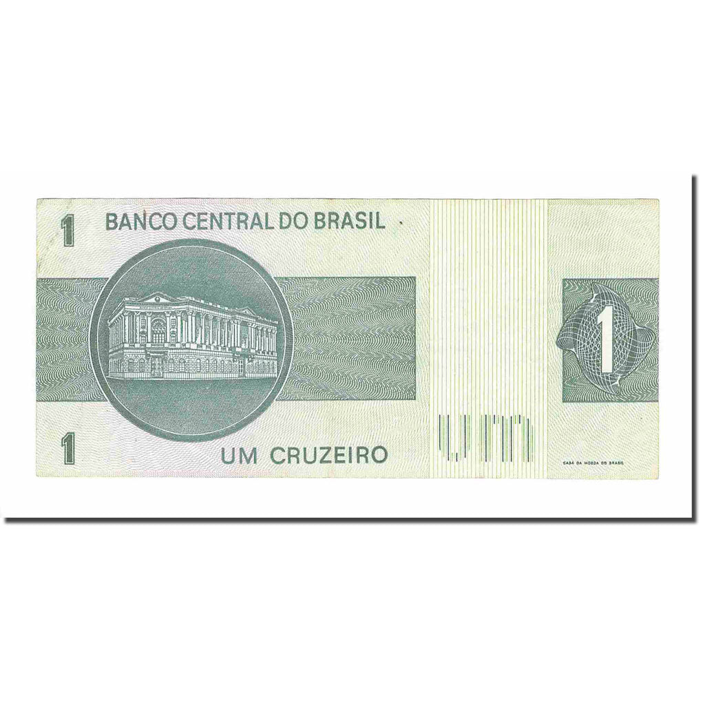 Biljet, Brazilië, 1 Cruzeiro, Undated (1972-80), KM:191Ac, SUP