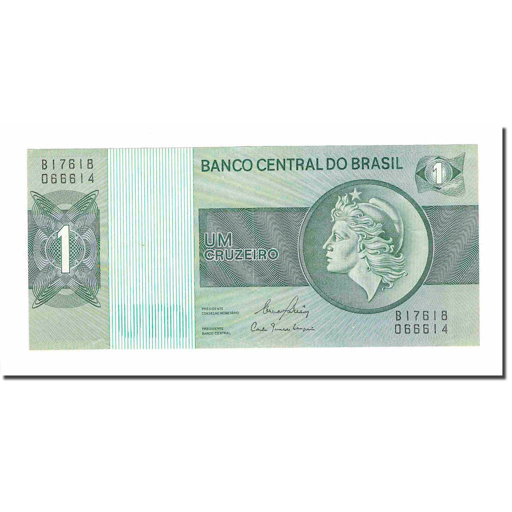 Banconote, Brasile, 1 Cruzeiro, Undated (1972-80), KM:191Ac, SPL