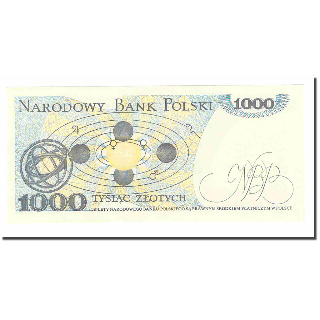 Banknote, Poland, 1000 Zlotych, 1982, 1982-06-01, KM:146c, UNC(63)