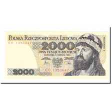 Banknote, Poland, 2000 Zlotych, 1982, 1982-06-01, KM:147c, UNC(64)