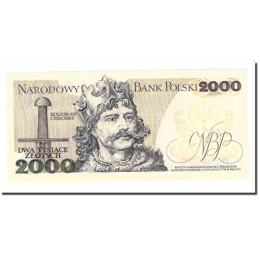 Banknote, Poland, 2000 Zlotych, 1982, 1982-06-01, KM:147c, UNC(64)