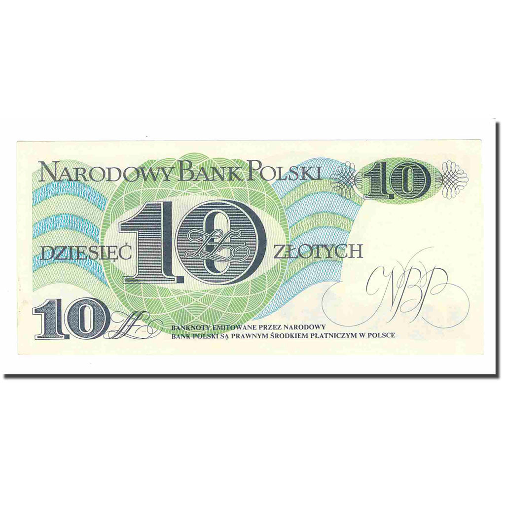 Banknote, Poland, 10 Zlotych, 1982, 1982-06-01, KM:148a, UNC(63)