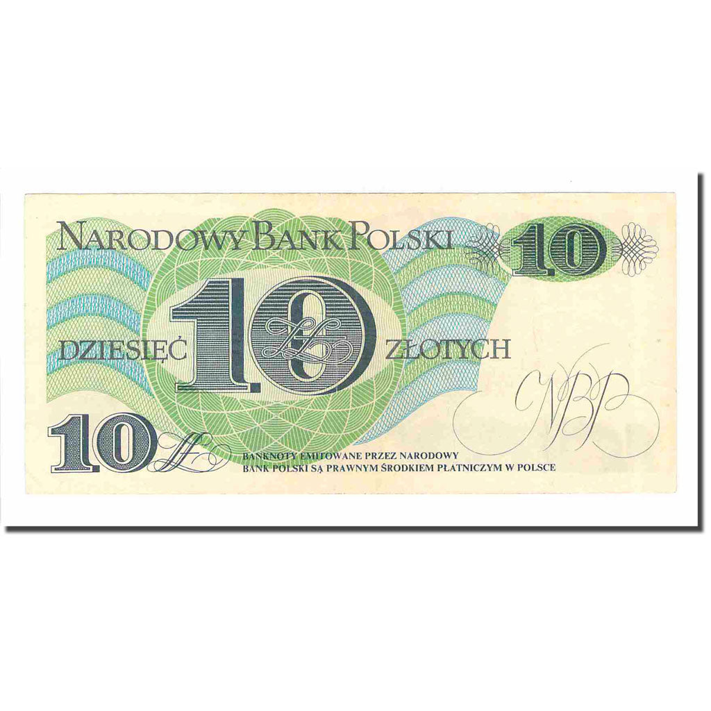 Banknote, Poland, 10 Zlotych, 1982, 1982-06-01, KM:148a, UNC(60-62)