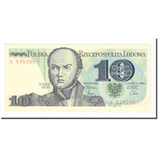 Banknote, Poland, 10 Zlotych, 1982, 1982-06-01, KM:148a, UNC(63)