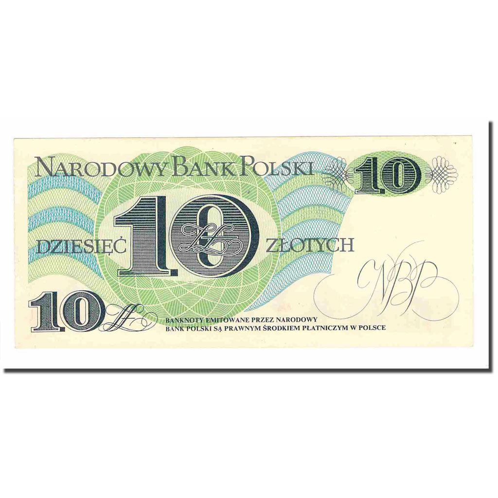 Banknote, Poland, 10 Zlotych, 1982, 1982-06-01, KM:148a, UNC(63)