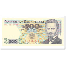 Banknote, Poland, 200 Zlotych, 1986, 1986-06-01, KM:144c, UNC(64)
