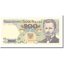 Geldschein, Polen, 200 Zlotych, 1986, 1986-06-01, KM:144c, UNZ-