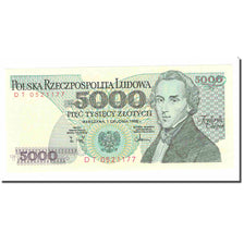 Billet, Pologne, 5000 Zlotych, 1988, 1988-12-01, KM:150c, SPL