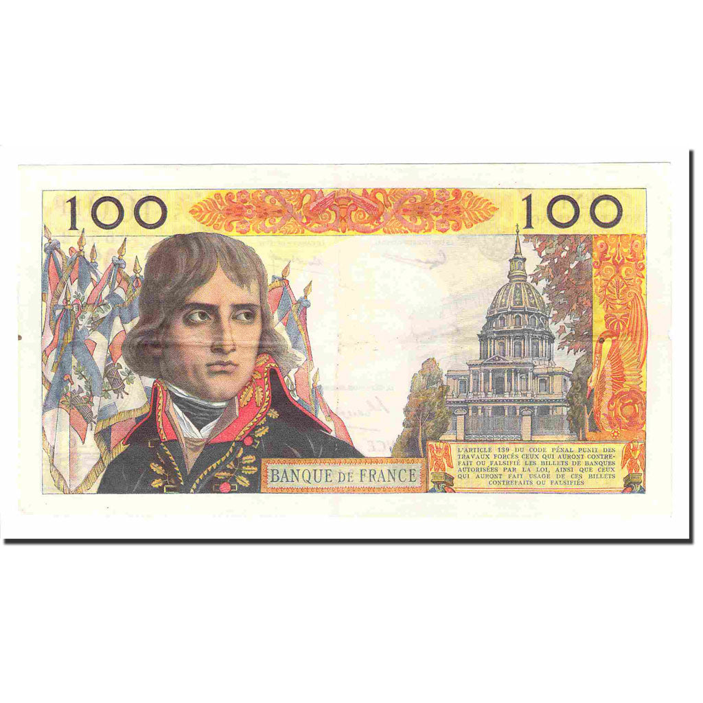 France, 100 Nouveaux Francs, Bonaparte, 1959, 1959-09-03, EF(40-45)